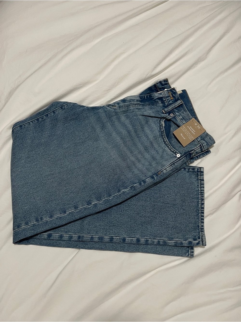 Madewell Women’s Baggy Straight Jeans